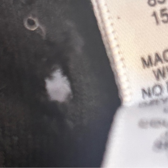 Rare Juicy Couture Black Velour Pants with Gold Crest Y2K Vintage XL - Picture 5 of 6